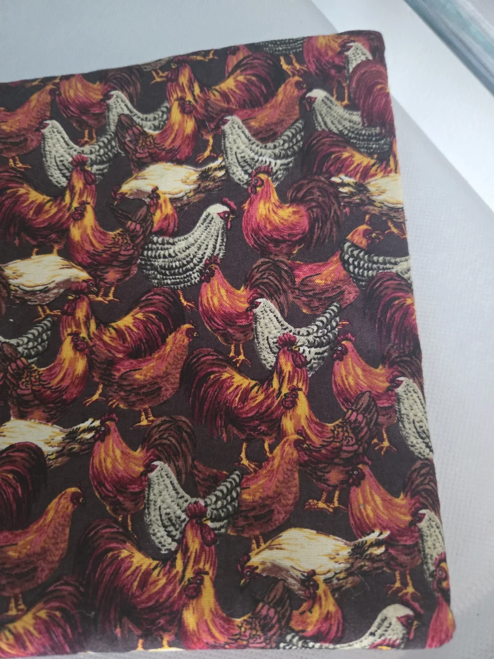 4/$15 Rooster Print Kitchen Potholder Hot Pad Chicken Kitchen Decor Farmhouse